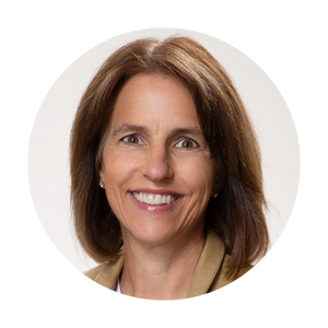 Circular headshot of Debbie Wilkerson